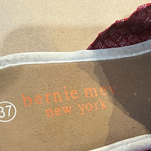 Bernie Mev. Women's Bon Bon Sandals Red Shimmer size EU 37 US 7 - Picture 10 of 12